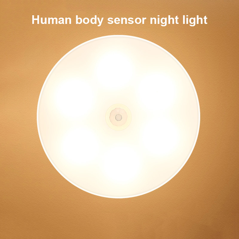 Human body sensor night light